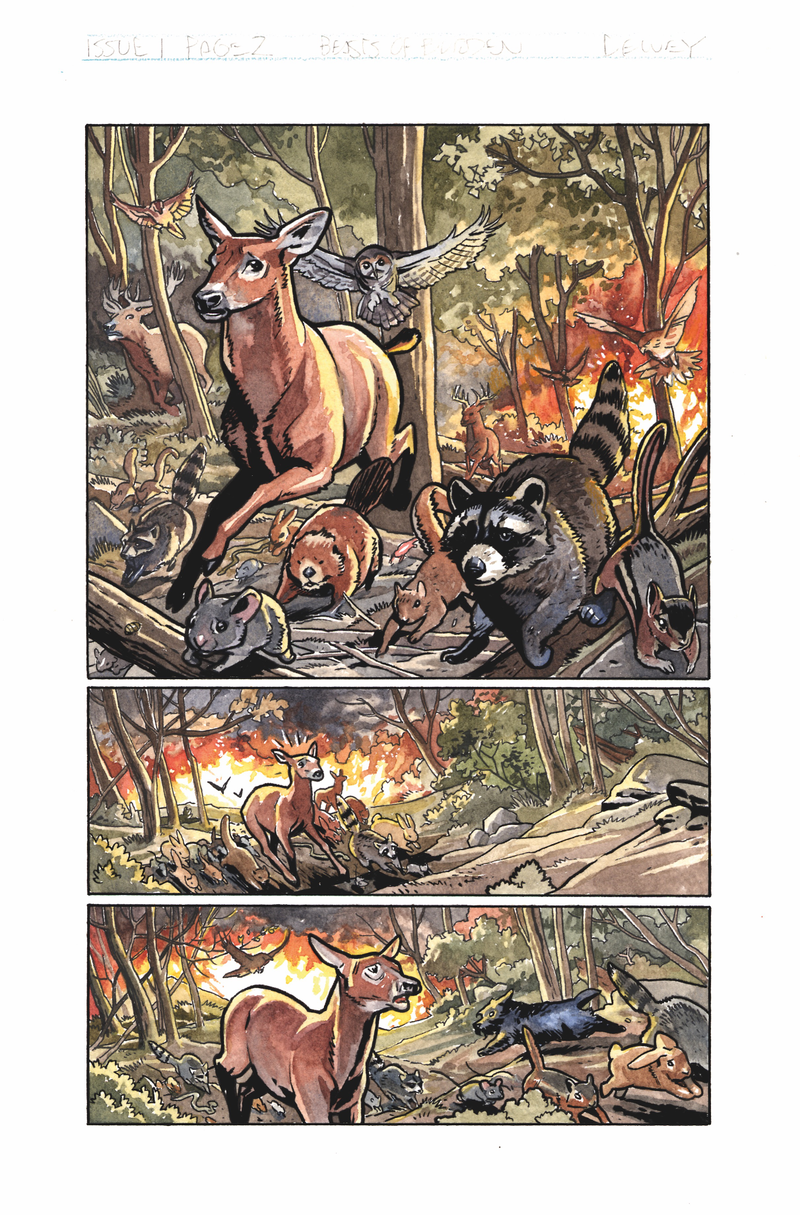 Illustration for article titled Beasts Of Burden returns for a new horror adventure in this exclusive preview
